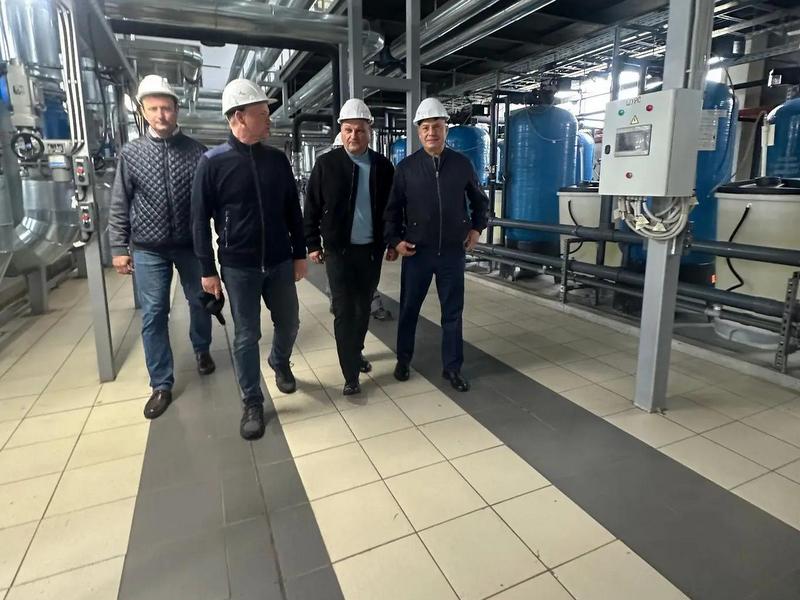 Подготовили котельную к отопительному сезону с резервным генератором