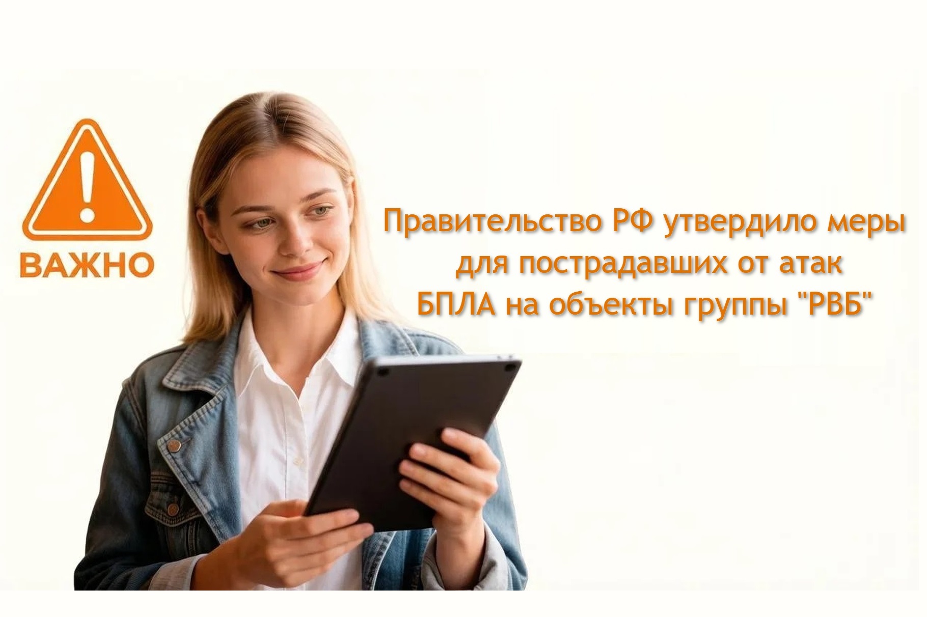 Правительство РФ утвердило меры поддержки пострадавших от атак БПЛА объектов группы РВБ