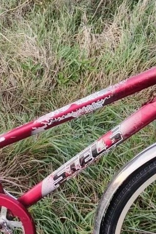 У теннисного корта в Тосно нашли велосипед