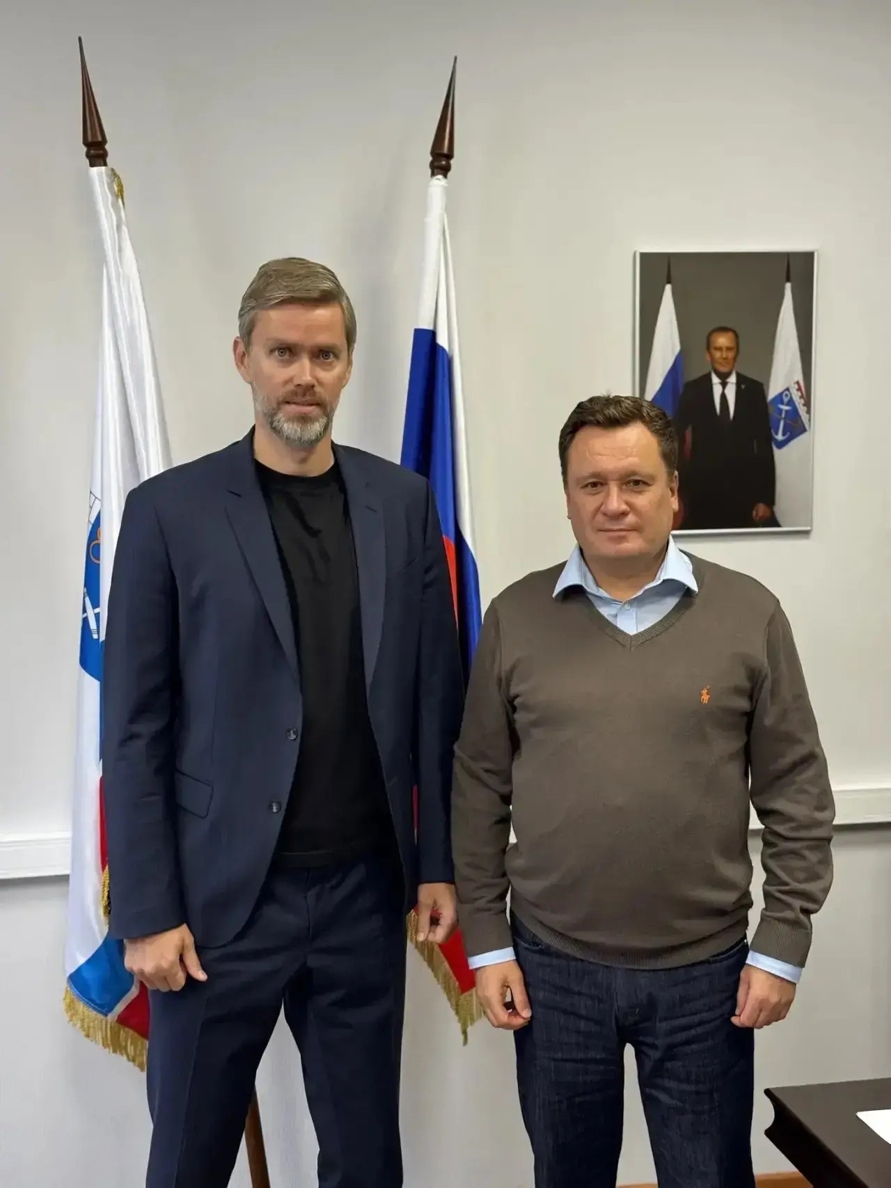 Вячеслав Комаров обсудил планы развития волейбольного клуба Динамо-ЛО