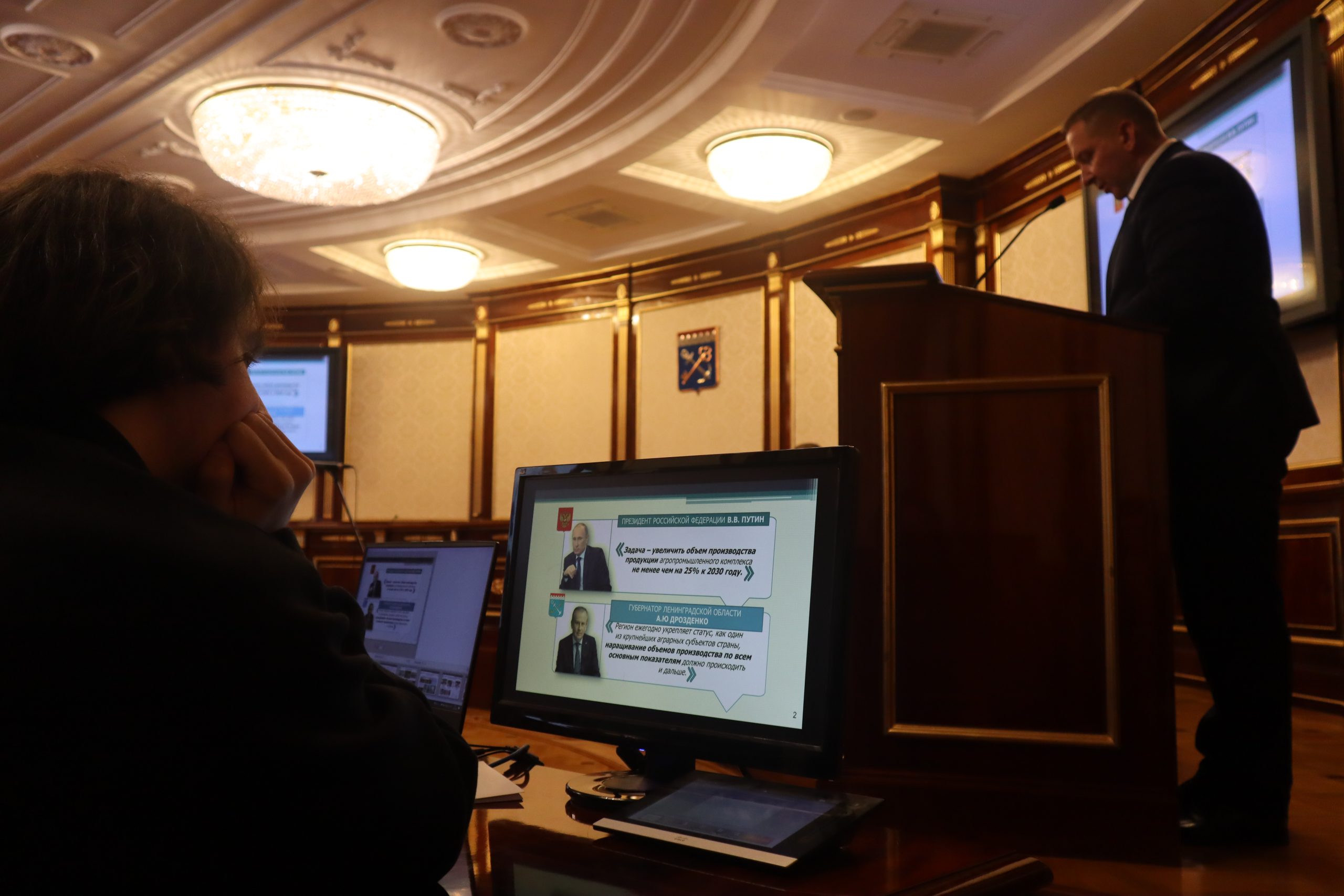 Леонид Кротов представил отчет о профилактике болезней животных в Ленобласти