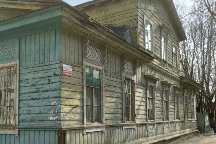 Старинный дом в центре Гатчины войдет в состав правительственного квартала Ленобласти