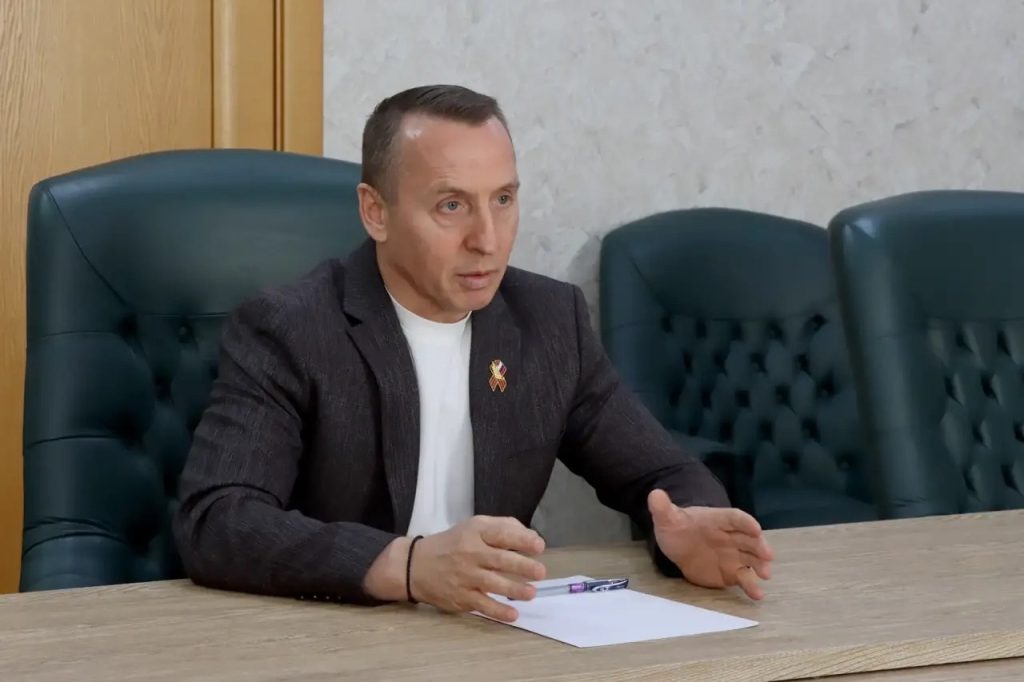 Николай Циганов проверил ход восстановления подшефных объектов Ленинградской области в ДНР