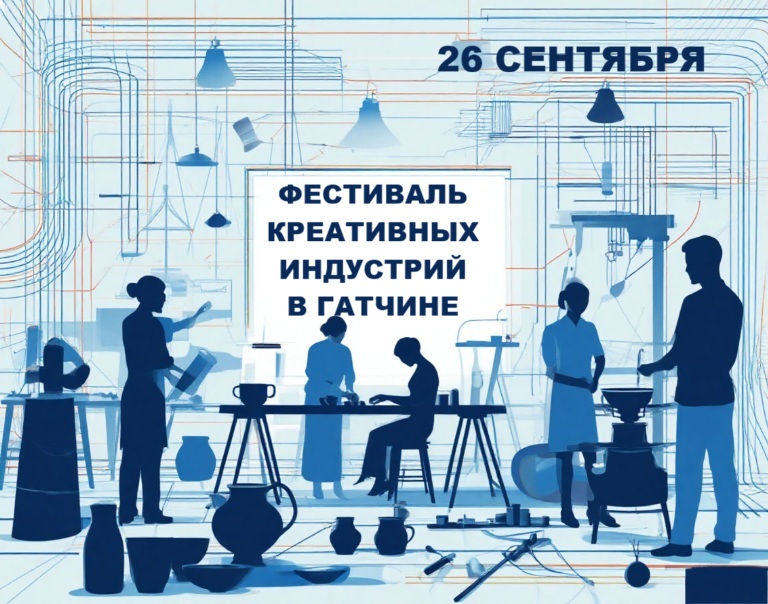 Районный фестиваль креативных индустрий пройдёт в Гатчине 26 сентября