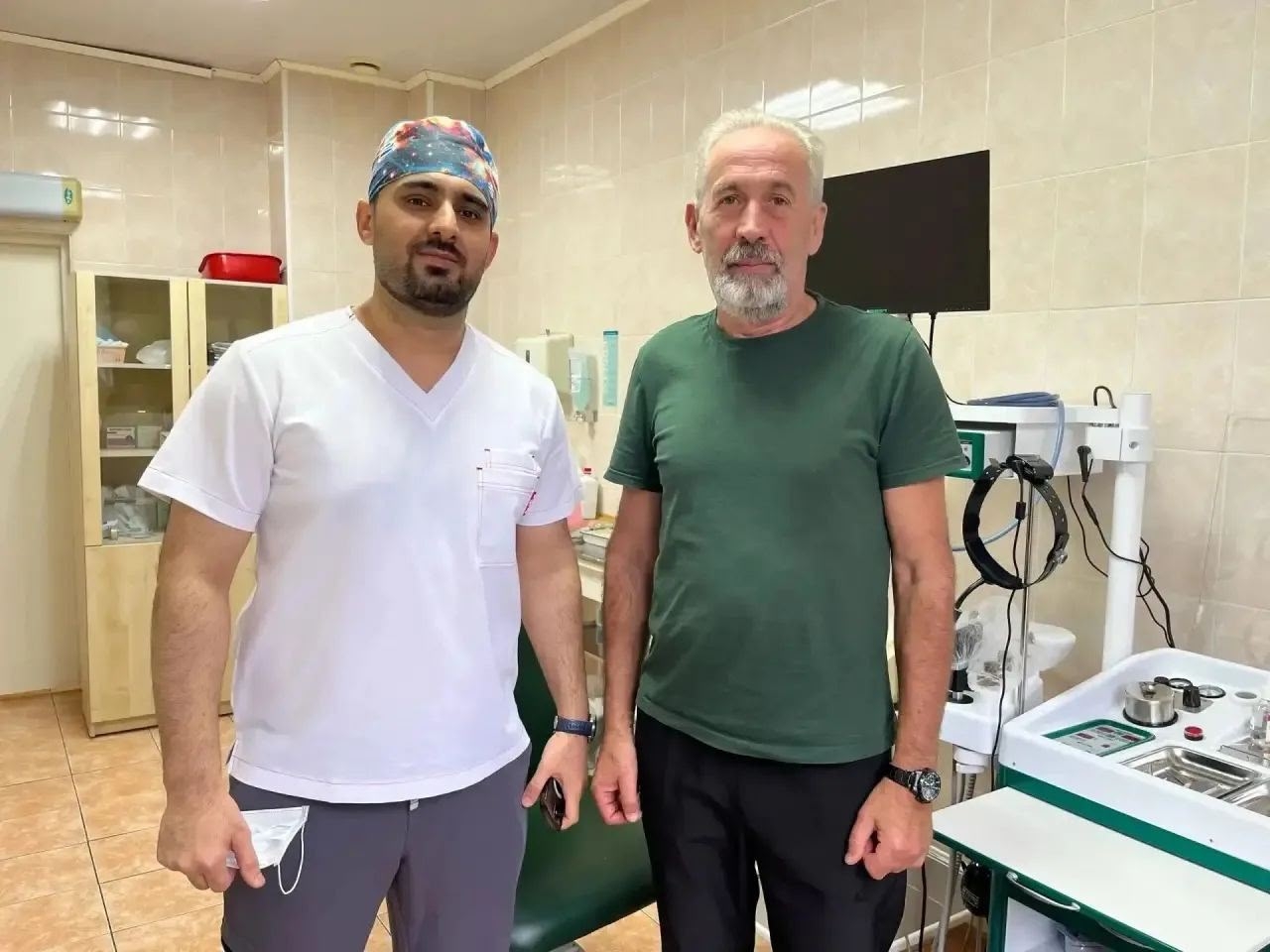 Пациент из Енакиево прошел первый этап лечения в Выборгской больнице
